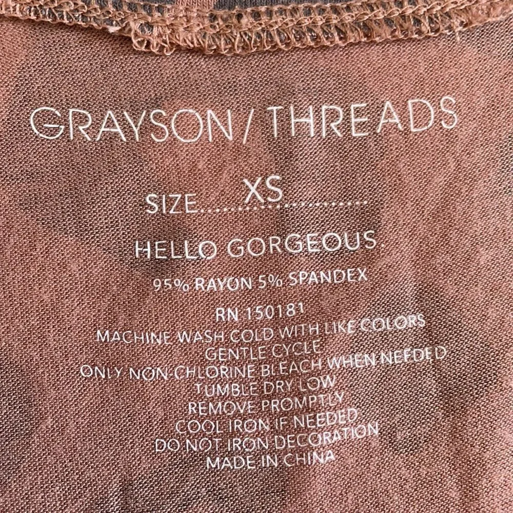 Grayson/Threads Cheetah Tank Top - Picture 3 of 4